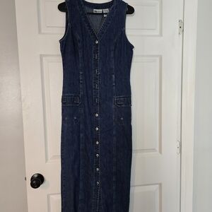 Faded Glory Denim Maxi Dress